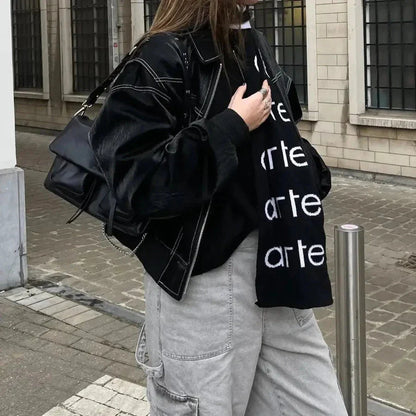 Iconic Leather Bomber™ - Tidløst Design