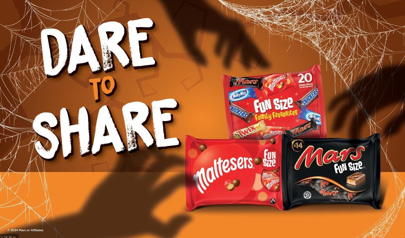 Mixed Chocolate Bars Multipack 358g
