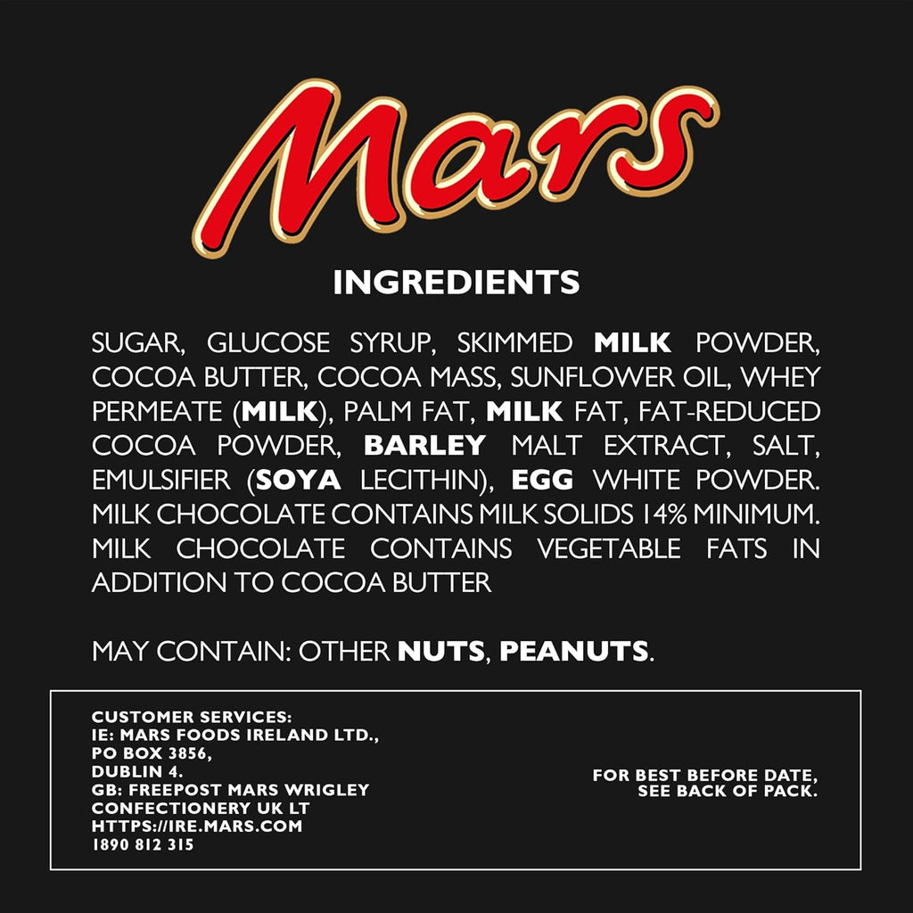 Mixed Chocolate Bars Multipack 358g