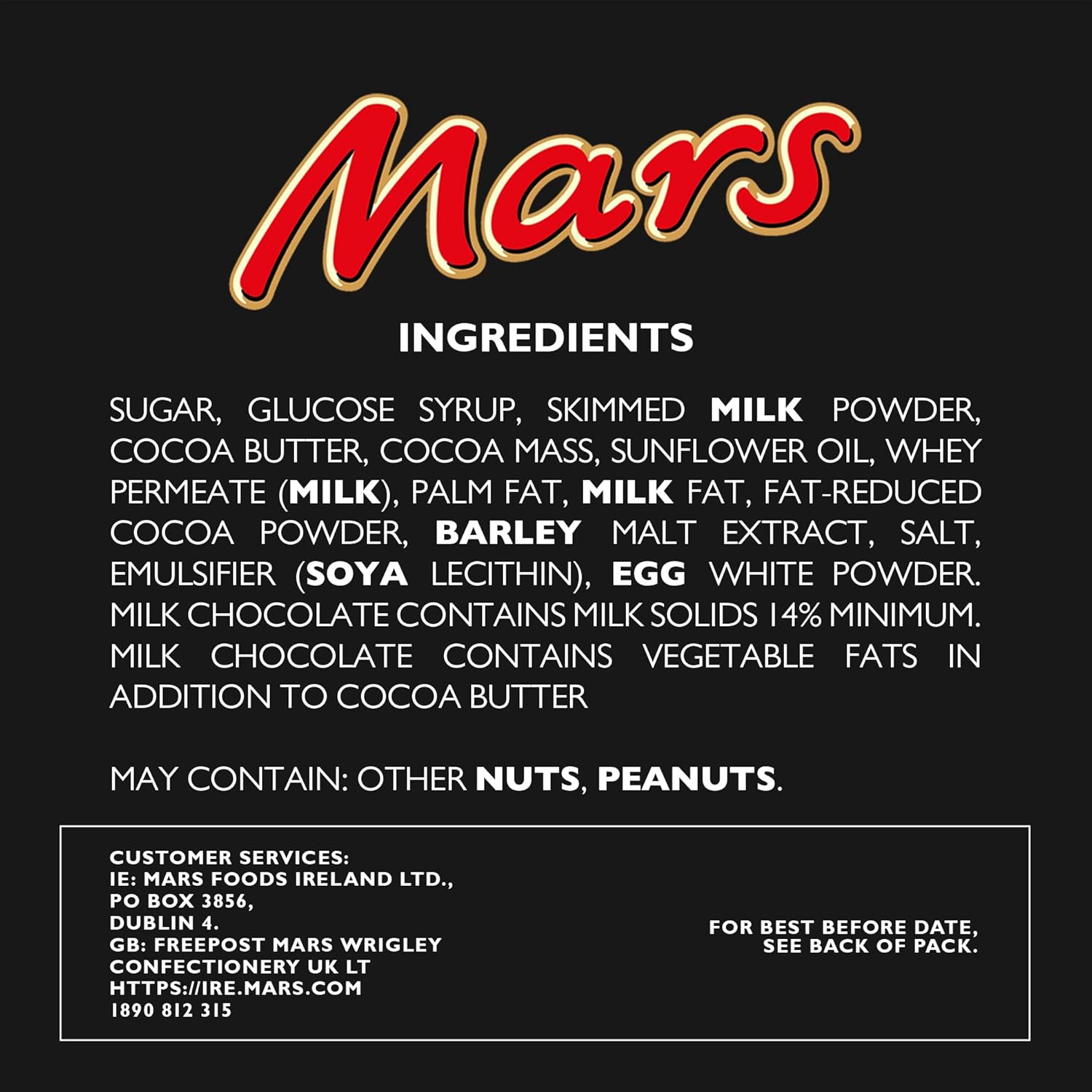 Mixed Chocolate Bars Multipack 358g
