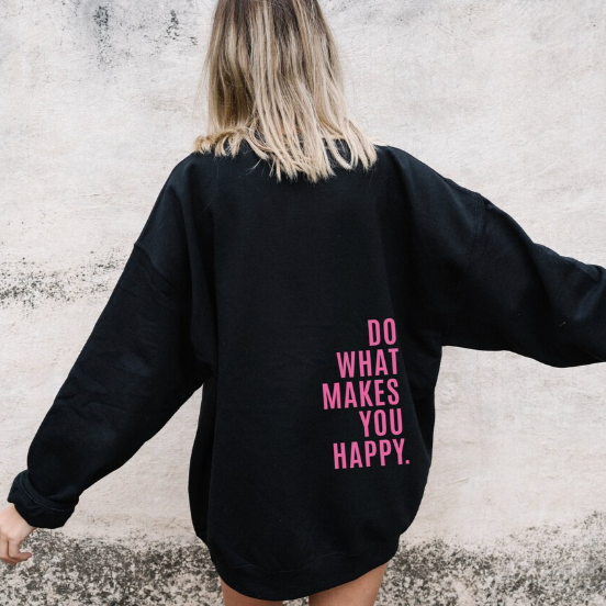 HappyVibes | Oversized Hoodie