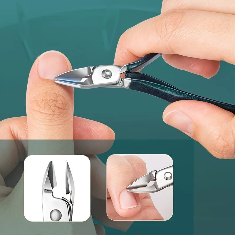 Professional nail clippers 7/10/12/18Piece Nail Care Kit Stainless Steel Manicure Pedicure Set Nail Clipper Set with Travel Case