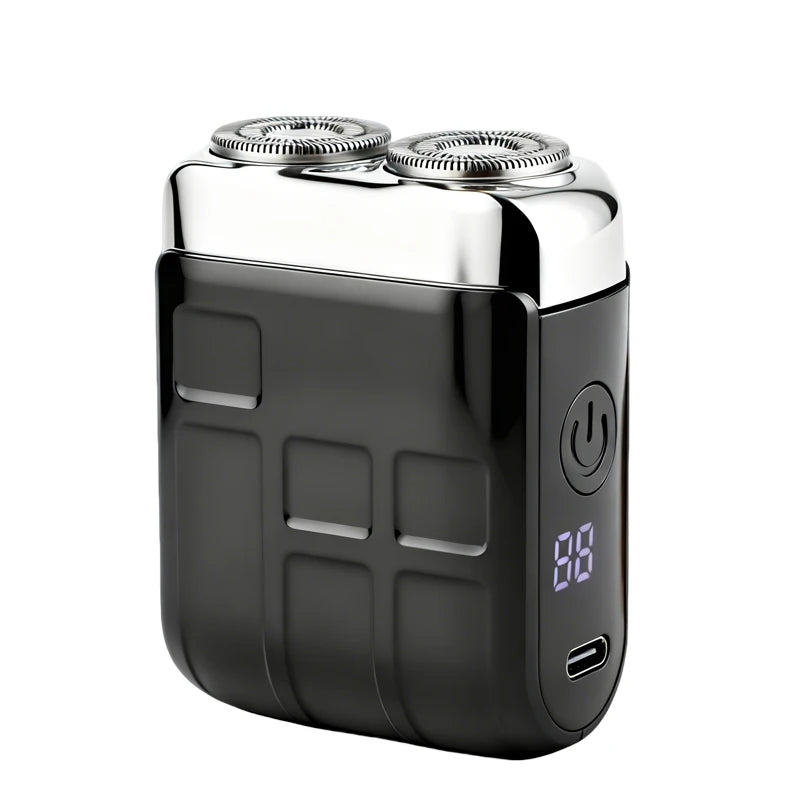 Electric Shaver Man Mini Electric Razor for Men Portable Men's Shaving Machine Rechargeable Men Beard Trimmer Dual Blade Razor