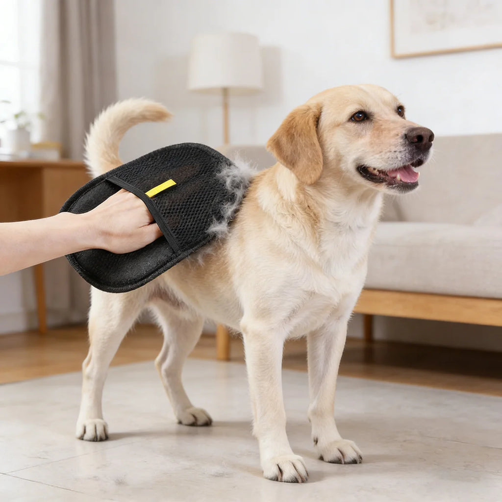 Pet Grooming equipment Gloves Deshedding Glove pet hair remover glove for Dog Cat Rabbit Accessories with Long/Short/Curly Hair