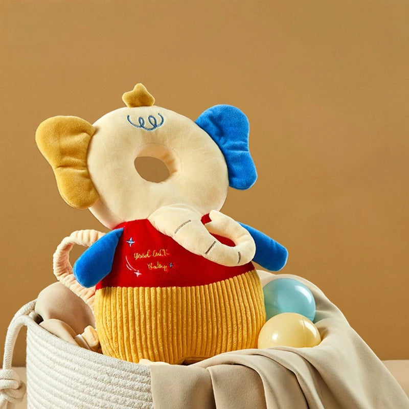 AIBEDILA Baby Head Protector Pillow Cartoon Backpack Toddler Safety Cushion for Learning to Walk Newborn Kids Anti-Fall Support