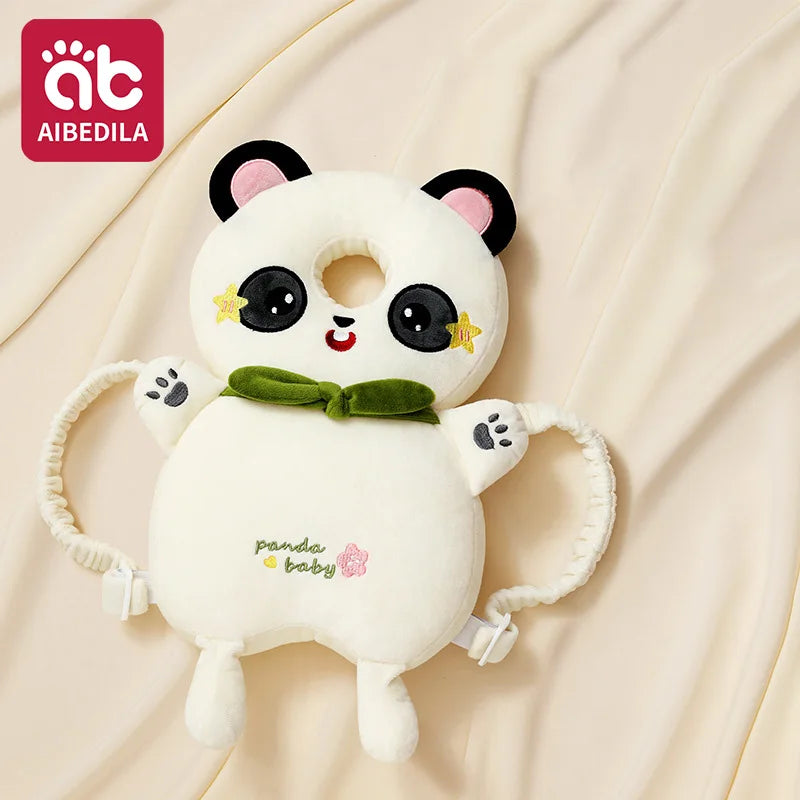 AIBEDILA Baby Head Protector Pillow Cartoon Backpack Toddler Safety Cushion for Learning to Walk Newborn Kids Anti-Fall Support