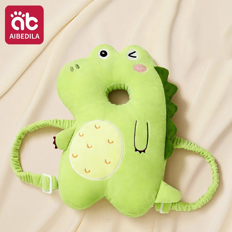 AIBEDILA Baby Head Protector Pillow Cartoon Backpack Toddler Safety Cushion for Learning to Walk Newborn Kids Anti-Fall Support