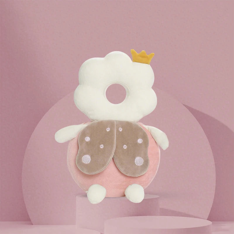 AIBEDILA Baby Head Protector Pillow Cartoon Backpack Toddler Safety Cushion for Learning to Walk Newborn Kids Anti-Fall Support