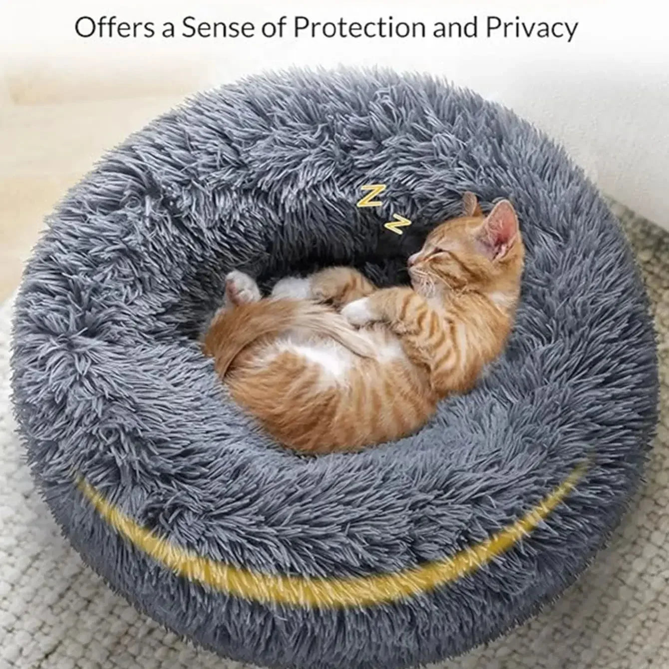 Round Pet Bed for dogs